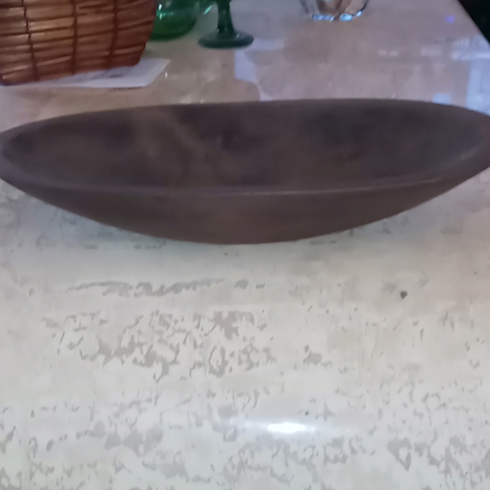 Teak wood? salad bowl/ fruit bowl
